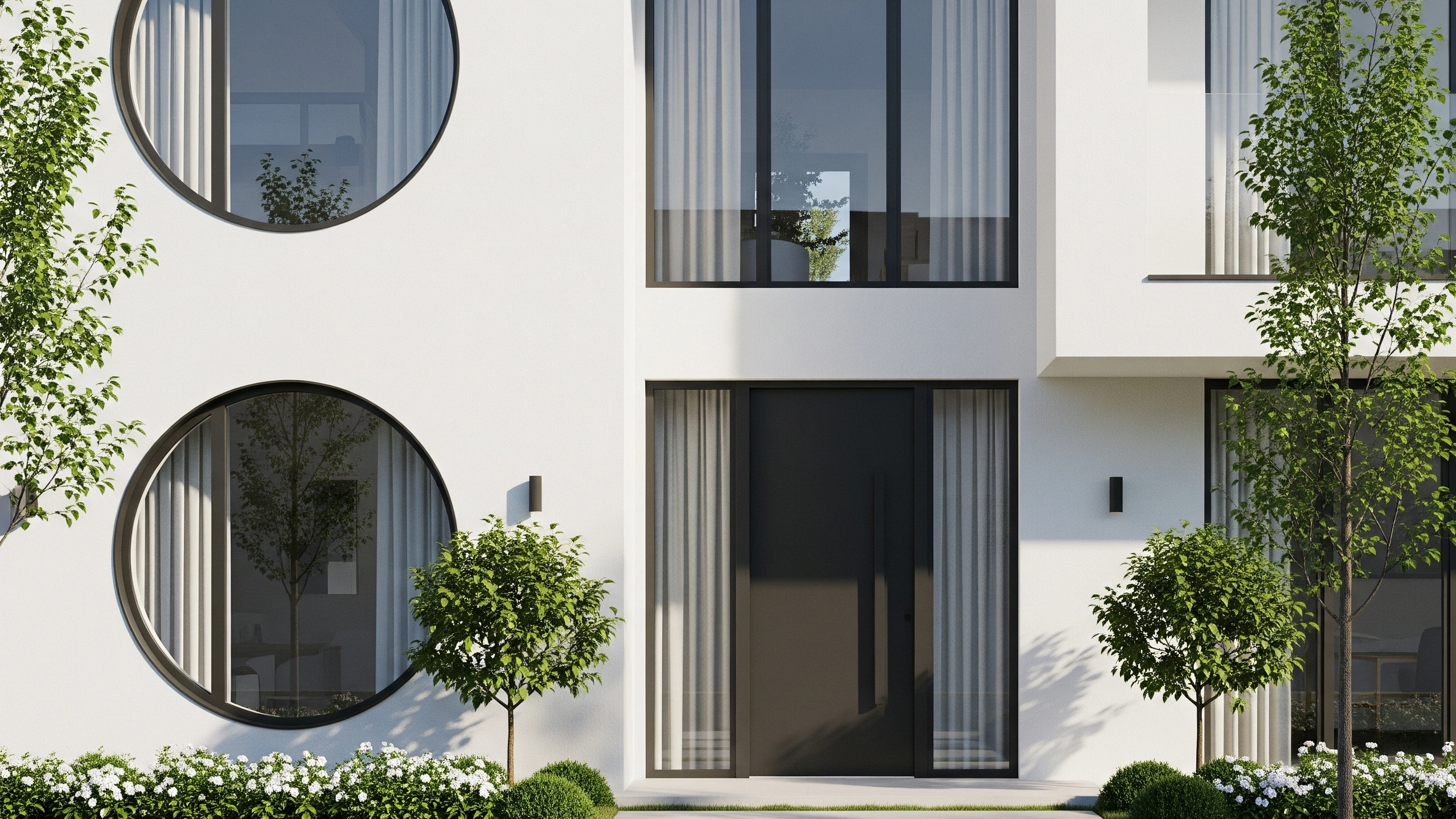 Inspirasi Jendela Bulat Aluminium Tampilan Unik untuk Rumah Modern