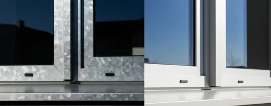 kusen baja ringan vs aluminium