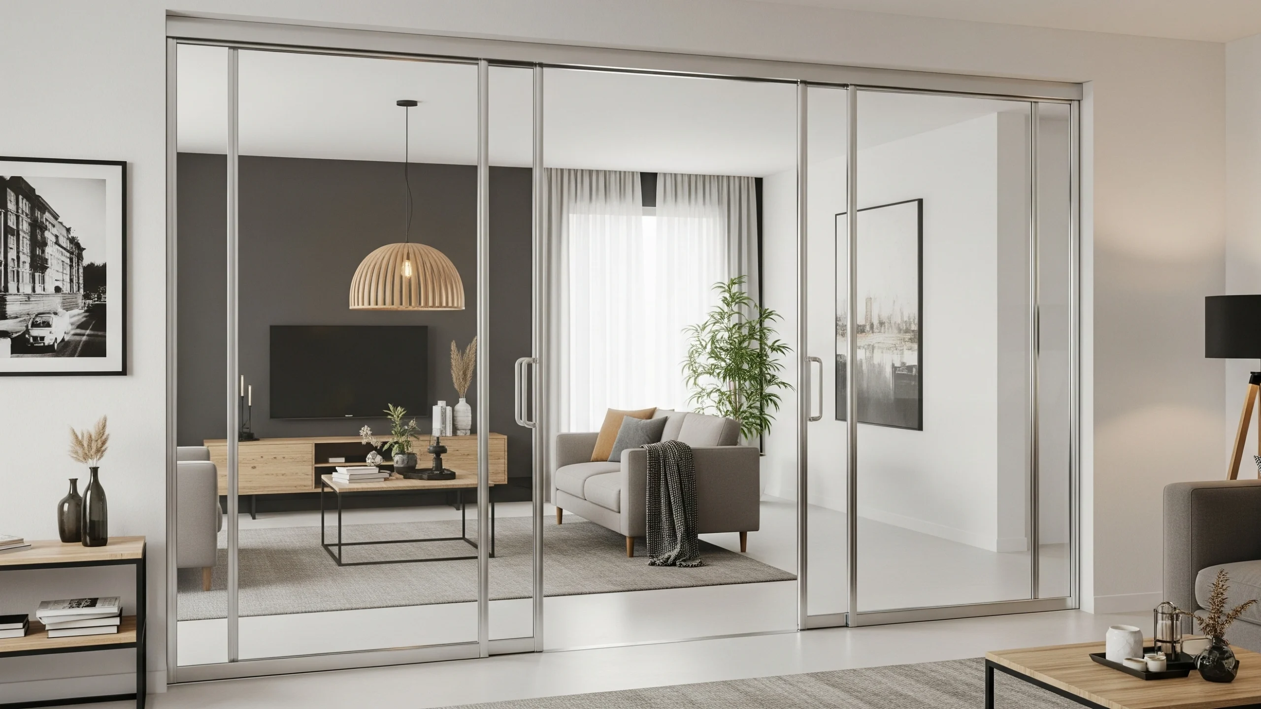 Rumah Sempit Jadi Estetik? Intip Desain Partisi Aluminium Ruang Tamu Paling Dicari!