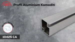 lemari etalase kaca aluminium