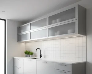 lemari gantung dapur aluminium
