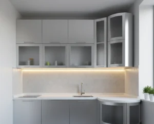 lemari gantung dapur aluminium