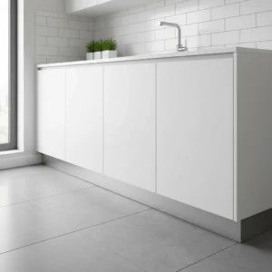 lemari bawah dapur aluminium