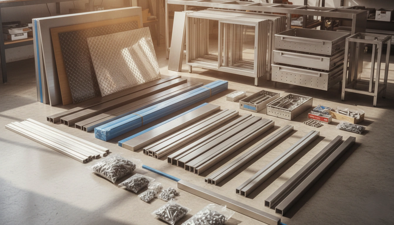 Tips Memilih Bahan Kitchen Set Aluminium yang Awet