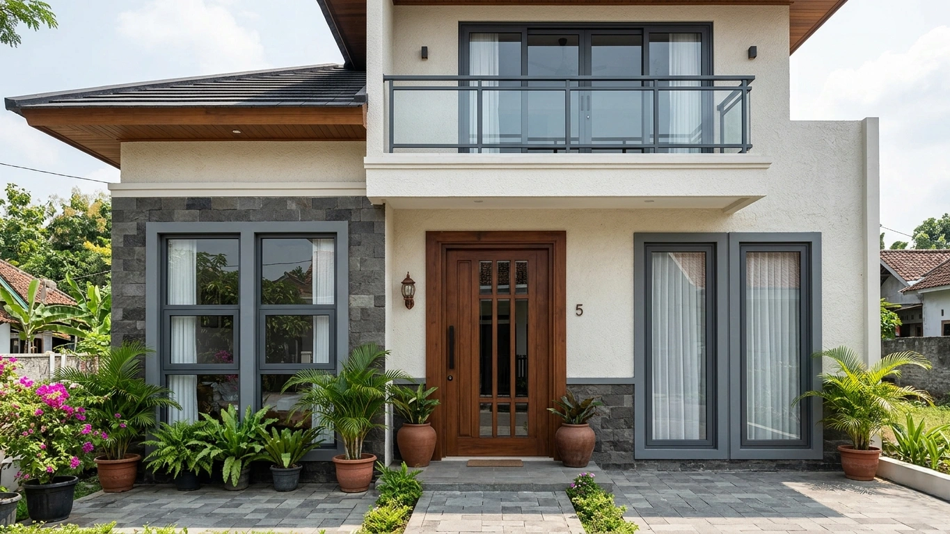 12 Warna Kusen Pintu dan Jendela Bikin Rumah Lebih Nyaman